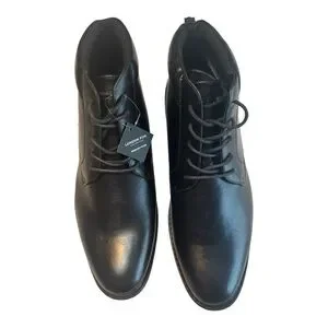 London Fog Black Lace-Up Chukka Boot With Memory Foam - Men\'s Size 10M London fog boots mens - Gem main image 4